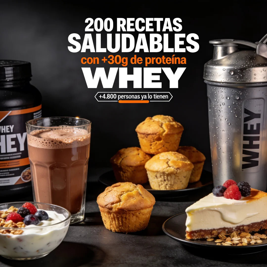 200 recetas con +30g de proteína