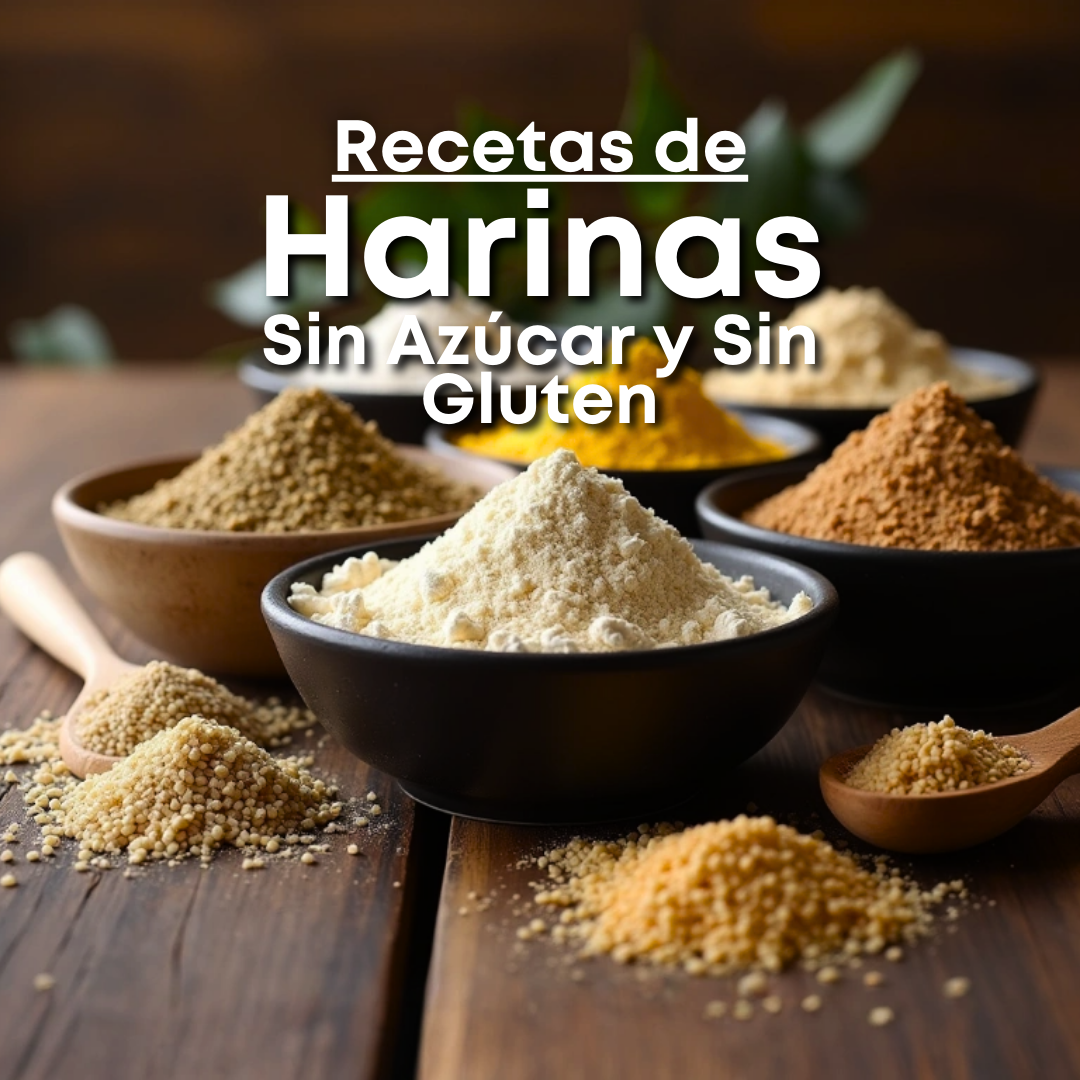 Recetas Harinas Sin Azúcar y Sin Gluten